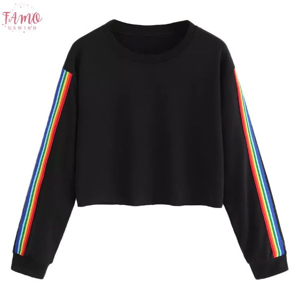 autumn long sleeve t shirt women rainbow patchwork t shirt o neck ladies sweatshirt casual t shirt pullover 18sep7, White
autumn long sleeve t shirt women rainbow patchwork t shirt o neck ladies sweatshirt casual t shirt pullover 18sep7, White