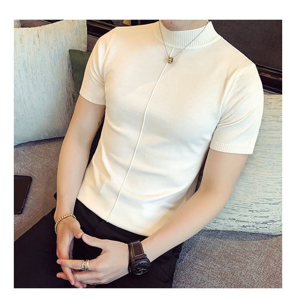 casual self-cultivation high lead neck knitting men sweater autumn leisure long sleeve warm solid color male pullover -3xl, White;black
casual self-cultivation high lead neck knitting men sweater autumn leisure long sleeve warm solid color male pullover -3xl, White;black