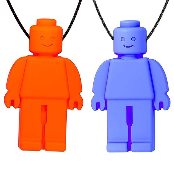 mini robot pendant teething necklace chew dude sensory toy food grade silicone baby teethers for kids special needs chewlry
mini robot pendant teething necklace chew dude sensory toy food grade silicone baby teethers for kids special needs chewlry