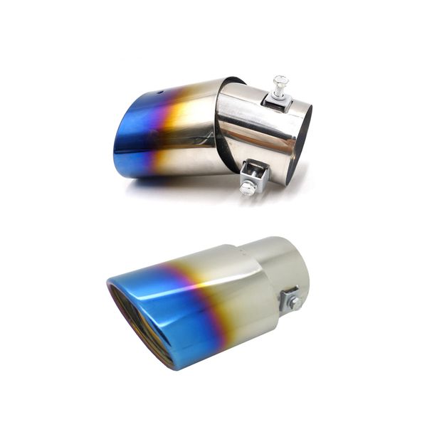 new universal auto round exhaust muffler tip stainless steel pipe trim modified car rear tail throat exhause liner accessories
new universal auto round exhaust muffler tip stainless steel pipe trim modified car rear tail throat exhause liner accessories