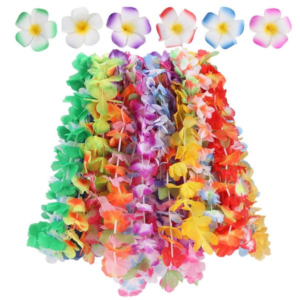 24pcs hawaiian flower lei bunting banner hanging garland party decorations party favor (random
24pcs hawaiian flower lei bunting banner hanging garland party decorations party favor (random