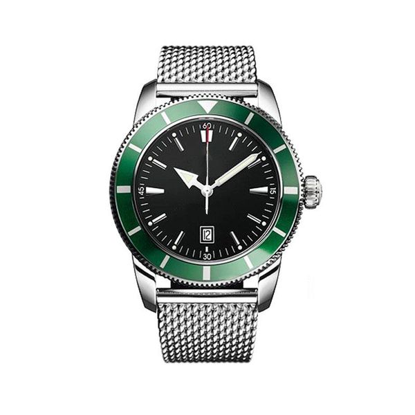 classic luxury mens watch brand br super ocean series ceramic bezel 46mm dial sapphire mirror automatic stainless steel strap luminous watch, Slivery;brown
classic luxury mens watch brand br super ocean series ceramic bezel 46mm dial sapphire mirror automatic stainless steel strap luminous watch, Slivery;brown