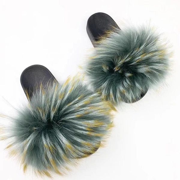 rass ple 2019 women real slippers raccoon fluffy slippers slides fuzzy sliders soft plush flip flops mules summer shoes, Black
rass ple 2019 women real slippers raccoon fluffy slippers slides fuzzy sliders soft plush flip flops mules summer shoes, Black