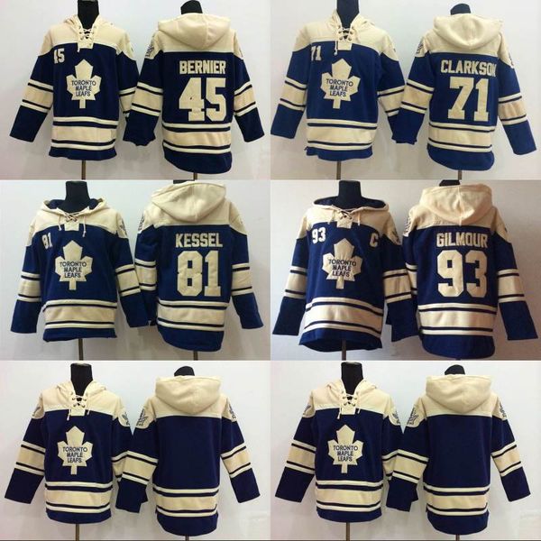 Toronto Maple Leafs Hoodies 45 Jonathan Bernier 71 David Clarkson 81 Phil Kessel 93 Doug Gilmour Hockey Hoodies Sweatshirts
Toronto Maple Leafs Hoodies 45 Jonathan Bernier 71 David Clarkson 81 Phil Kessel 93 Doug Gilmour Hockey Hoodies Sweatshirts