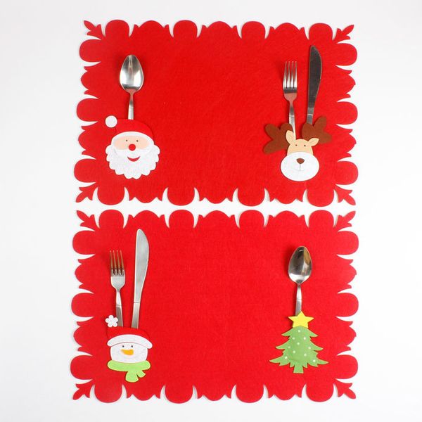 30 * 45 см санта-клаус снеговик рождественский ужин placemat новый год столовые приборы держатель домашнего декора рождественский подарок па
30 * 45 см санта-клаус снеговик рождественский ужин placemat новый год столовые приборы держатель домашнего декора рождественский подарок па