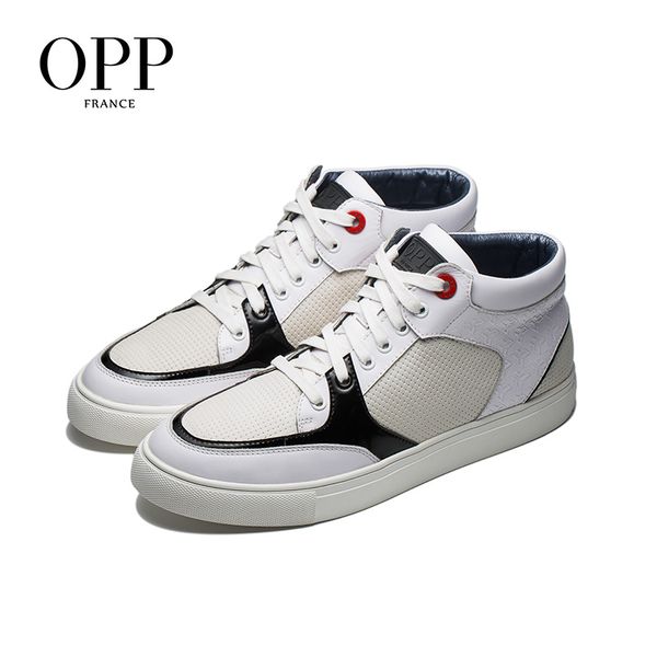 opp high men boots genuine leather men shoes winter boots patchwork shoes ankle for, Black
opp high men boots genuine leather men shoes winter boots patchwork shoes ankle for, Black