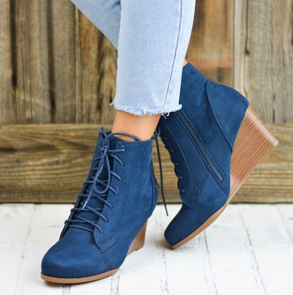 vogue boots women shoes nice fashion zip high heel lace up ankle boots ladies buckle platform artificial shoes bota feminina, Black
vogue boots women shoes nice fashion zip high heel lace up ankle boots ladies buckle platform artificial shoes bota feminina, Black
