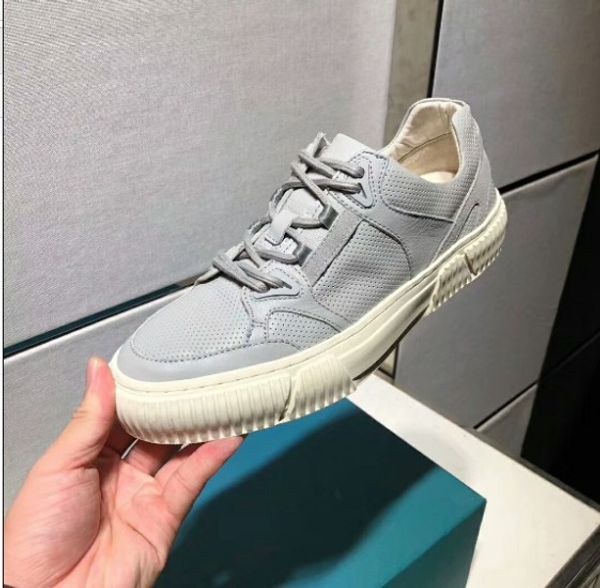 designer men sneaker casual shoes low stripes shoe walking sports trainers chaussures pour hommes flat shoes, Black