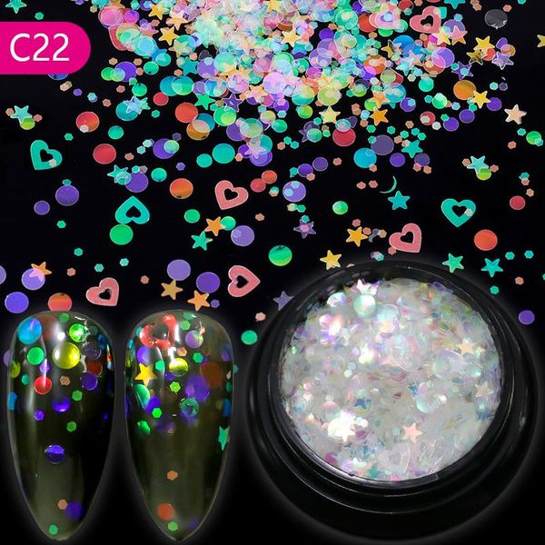 mix christmas snowflake xmas tree starlights holo nail glitter sequins nail art slice stickers decoration 12 grids/box or 1 jar, Black
mix christmas snowflake xmas tree starlights holo nail glitter sequins nail art slice stickers decoration 12 grids/box or 1 jar, Black