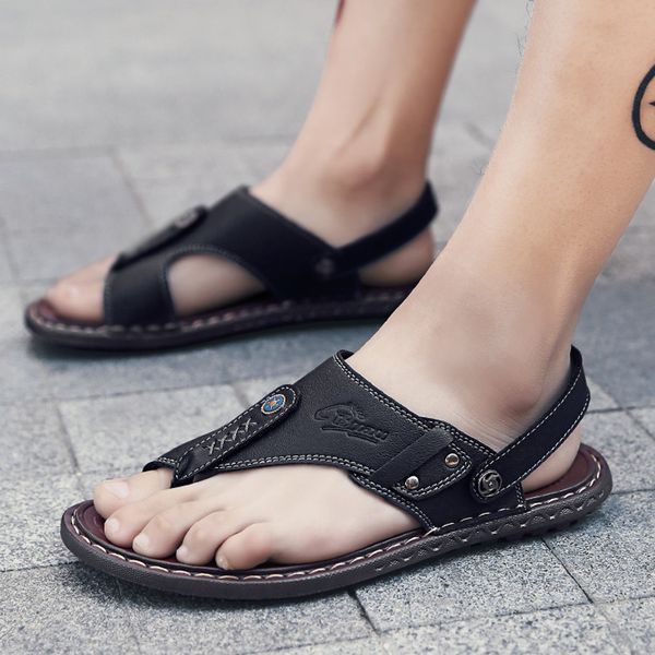 genuine cow leather shoes men fashion men trendy anti-slip leather men's casual shoes classic massage beach, Black
genuine cow leather shoes men fashion men trendy anti-slip leather men's casual shoes classic massage beach, Black