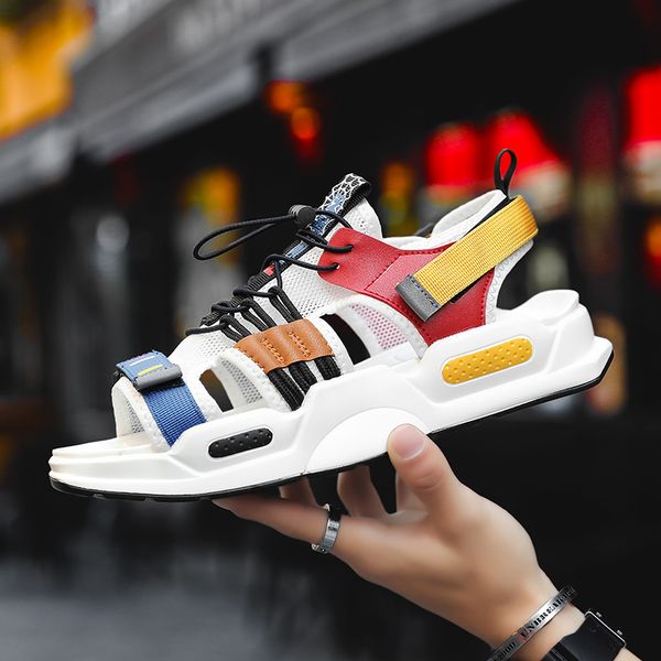 men genuine leather sandals summer classic men shoes slippers soft sandals roman comfortable walking footwear, Black
men genuine leather sandals summer classic men shoes slippers soft sandals roman comfortable walking footwear, Black