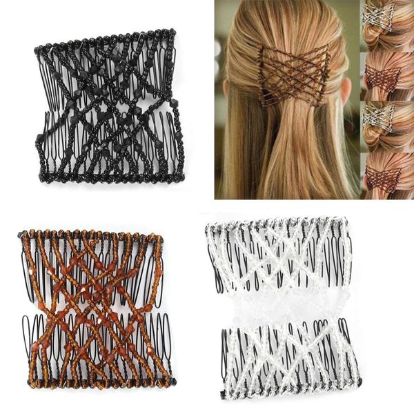 3pcs magic combs elastic beaded stretch hair bun maker hair clips styling tool combs for girl woman
3pcs magic combs elastic beaded stretch hair bun maker hair clips styling tool combs for girl woman