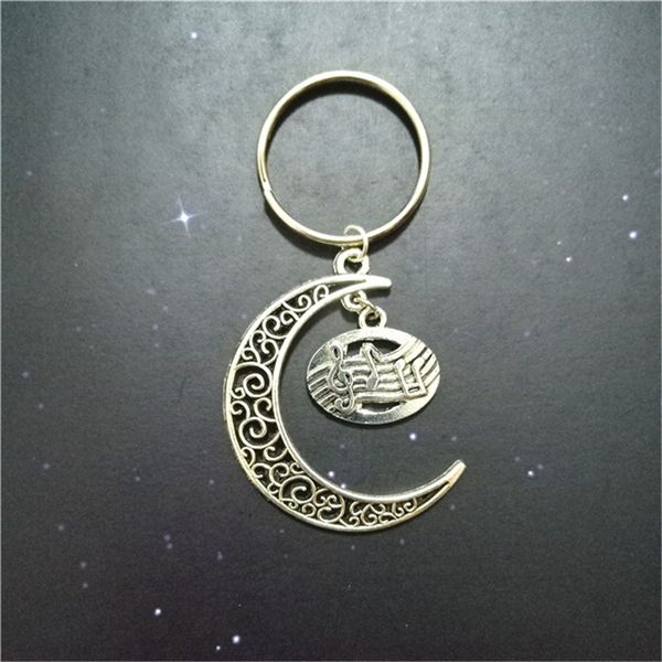 3pcs big moon keychain, antique silver color music sheet keychain, music notes bags pendant keychain jewelry
3pcs big moon keychain, antique silver color music sheet keychain, music notes bags pendant keychain jewelry