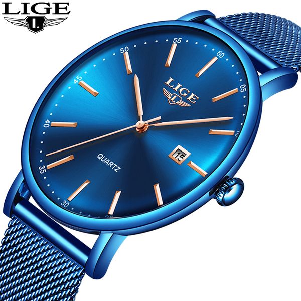 2019 lige mens watches quartz waterproof watch men ultra-thin mesh with calendar dial casual watch reloj hombre, Slivery;brown
2019 lige mens watches quartz waterproof watch men ultra-thin mesh with calendar dial casual watch reloj hombre, Slivery;brown