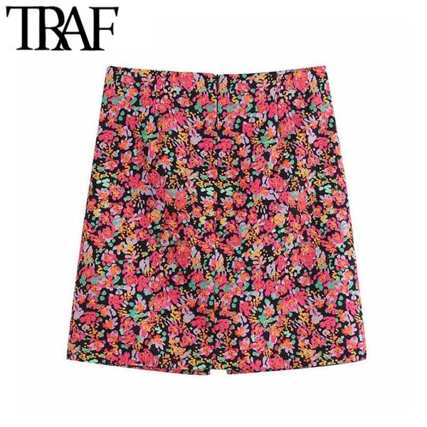 traf women chic fashion floral print mini skirt vintage a line back zipper female skirts casual faldas mujer, Black
traf women chic fashion floral print mini skirt vintage a line back zipper female skirts casual faldas mujer, Black