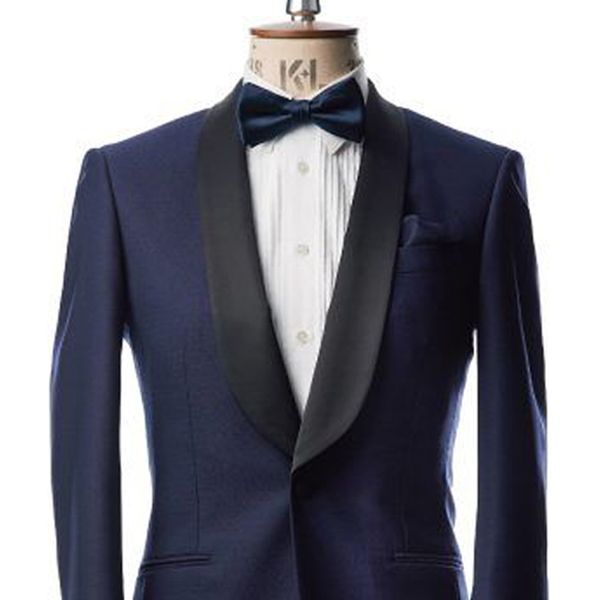 blue business party men suits 2019 groom wear black shawl lapel custom made two piece wedding groomsmen tuxedos (jacket + pants, Black;gray
blue business party men suits 2019 groom wear black shawl lapel custom made two piece wedding groomsmen tuxedos (jacket + pants, Black;gray