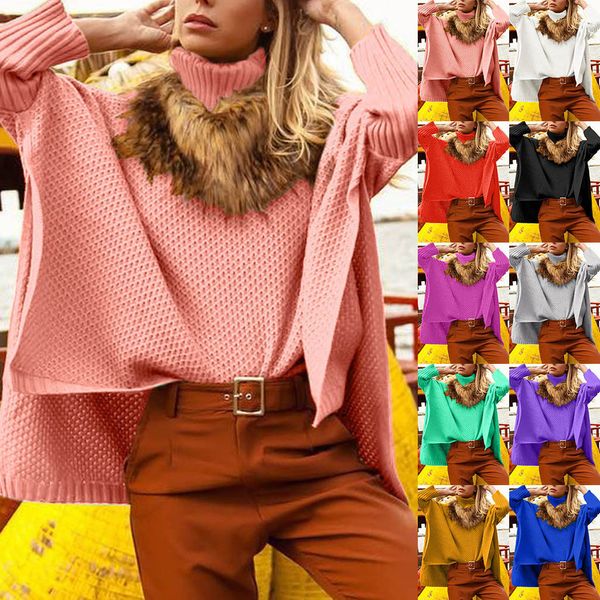 womens turtleneck sweaters fashion solid off the shoulder sweater casual knitted loose long sleeve pullover cuello tortuga mujer, White;black
womens turtleneck sweaters fashion solid off the shoulder sweater casual knitted loose long sleeve pullover cuello tortuga mujer, White;black