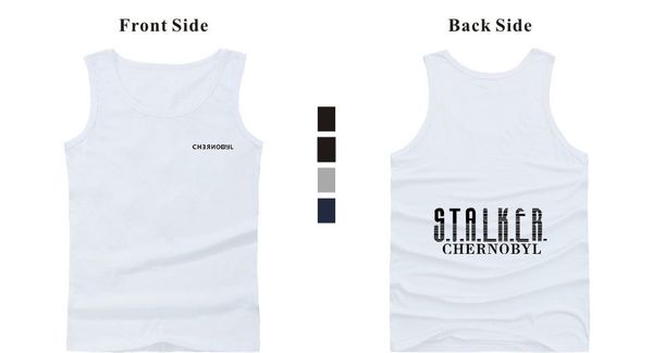 bailey 2019chernobyl. chern 2d trend tide card men's style vest male, Black;green