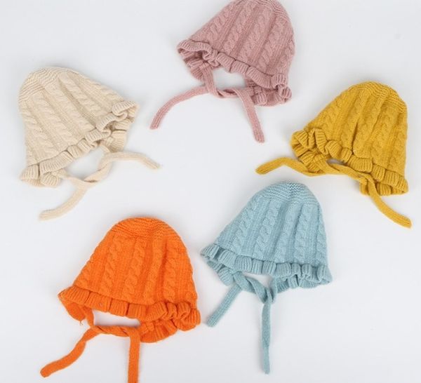 korean version of the cady-colorned children's new lotus leaf opening strap wool cap autumn and winter new wind-resistant twist knit ha, Blue;gray
korean version of the cady-colorned children's new lotus leaf opening strap wool cap autumn and winter new wind-resistant twist knit ha, Blue;gray