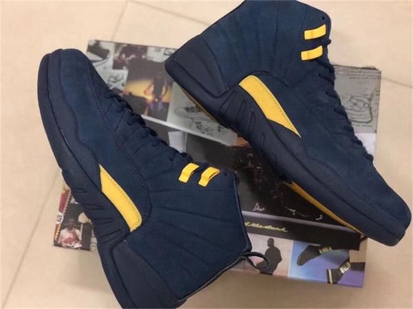 2018 12 rtr michigan nrg psny 12s men basketball shoes authentic real carbon fiber collego navy amarillo bq3180 -407 sneakers size 40, Black
2018 12 rtr michigan nrg psny 12s men basketball shoes authentic real carbon fiber collego navy amarillo bq3180 -407 sneakers size 40, Black