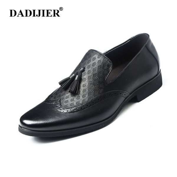 dadijier new men dress moccasins slip-on loafers breathable man made leather shoes driving men flats shoes st93, Black
dadijier new men dress moccasins slip-on loafers breathable man made leather shoes driving men flats shoes st93, Black