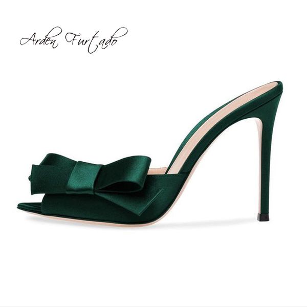 arden furtado 2019 summer stilettos peep toe slippers butterfly knot big size slides high heels women's shoes ladies 44 45, Black
arden furtado 2019 summer stilettos peep toe slippers butterfly knot big size slides high heels women's shoes ladies 44 45, Black