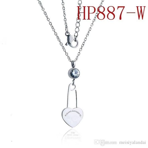 2019 wholesale luxury designer jewelry women necklace stainless steel jewelry gold chain diamond pendant love necklace for wedding, Silver
2019 wholesale luxury designer jewelry women necklace stainless steel jewelry gold chain diamond pendant love necklace for wedding, Silver