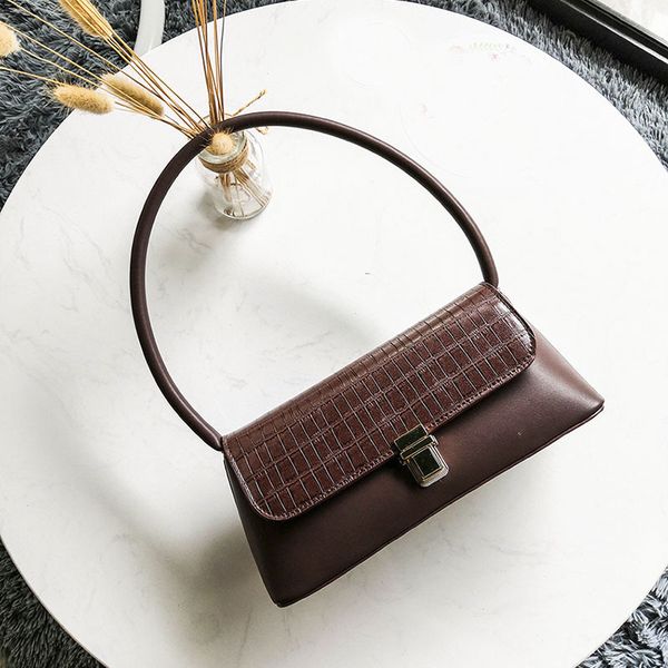 women shoulder bag vintage handbag tote baguette pu leather retro trendy drop shipping social evening bag fashio
women shoulder bag vintage handbag tote baguette pu leather retro trendy drop shipping social evening bag fashio