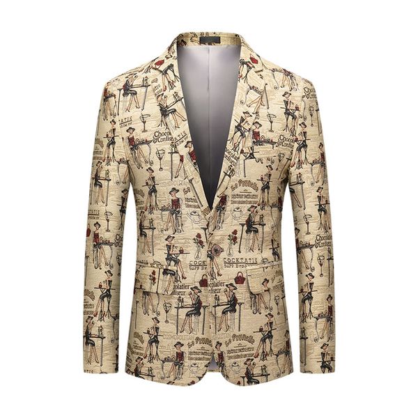2020 new big size men 3d print suit blazer jacket good quality men suits slim fit casual jacket, White;black
2020 new big size men 3d print suit blazer jacket good quality men suits slim fit casual jacket, White;black