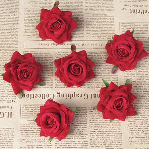 50pcs/lot wedding party decoration 10cm large size flannel red rose artificial flowers heads ceremony events banquet decor
50pcs/lot wedding party decoration 10cm large size flannel red rose artificial flowers heads ceremony events banquet decor