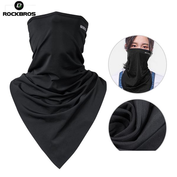 rockbros cycling face mask triangle bike bicycle bandana ice fabric sport scarf breathable riding bike scarves running headband, Black
rockbros cycling face mask triangle bike bicycle bandana ice fabric sport scarf breathable riding bike scarves running headband, Black