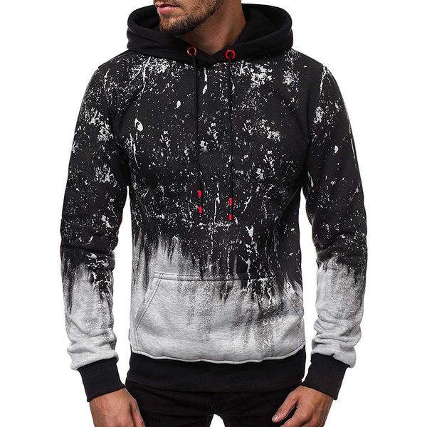 men sweatshirt hoodies gradient color floral print long sleeve hoodies pullover sweatshirt floral print long sleeve pullover, Black
men sweatshirt hoodies gradient color floral print long sleeve hoodies pullover sweatshirt floral print long sleeve pullover, Black