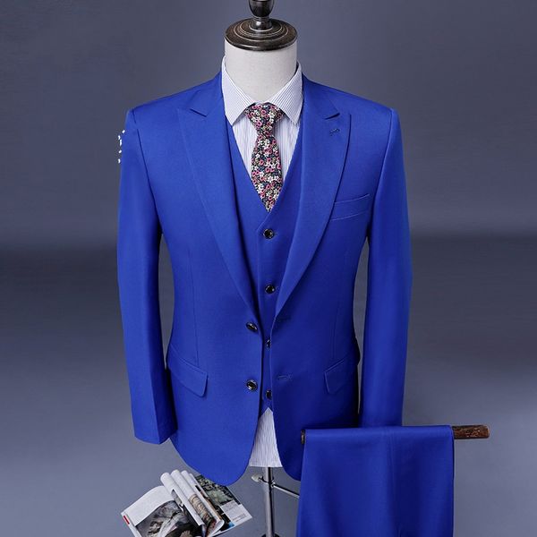 2020 классный синий свадебный мужской костюм slim fit жених смокинги для мужчин три штуки женихов костюм формальные деловые куртки с жилетом, Black;gray
2020 классный синий свадебный мужской костюм slim fit жених смокинги для мужчин три штуки женихов костюм формальные деловые куртки с жилетом, Black;gray