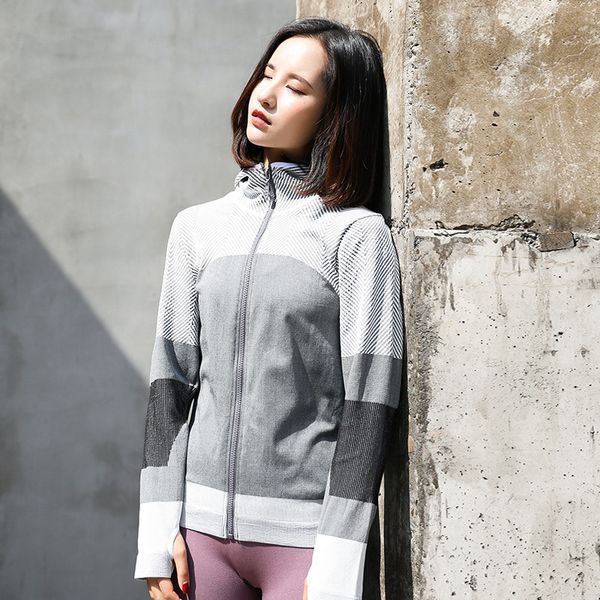 sports fitness yoga clothing seamless hoodie running body shaping slim fit gao elastic speed dry moisture absorption perspiration sports, Black;red
sports fitness yoga clothing seamless hoodie running body shaping slim fit gao elastic speed dry moisture absorption perspiration sports, Black;red
