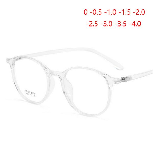 tr90 transparent round nearsighted glasses women 1.56 aspherical lens prescription spectacle men diopter 0 -0.5 -1.0 to -4.0, Black
tr90 transparent round nearsighted glasses women 1.56 aspherical lens prescription spectacle men diopter 0 -0.5 -1.0 to -4.0, Black