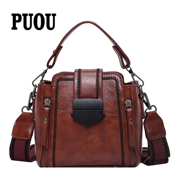 2020 new women's bag pu leather bucket bag wide shoulder strap shoulder messenger design lady handbag brown main
2020 new women's bag pu leather bucket bag wide shoulder strap shoulder messenger design lady handbag brown main