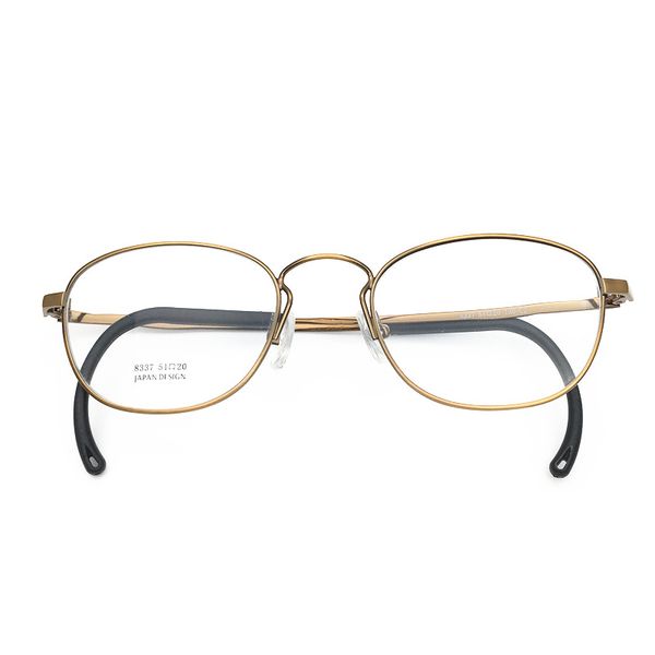 belight optical japan design mens round retro vintage bend temple optical frame spectacle frame clear prescription lenses 8337, Silver
belight optical japan design mens round retro vintage bend temple optical frame spectacle frame clear prescription lenses 8337, Silver