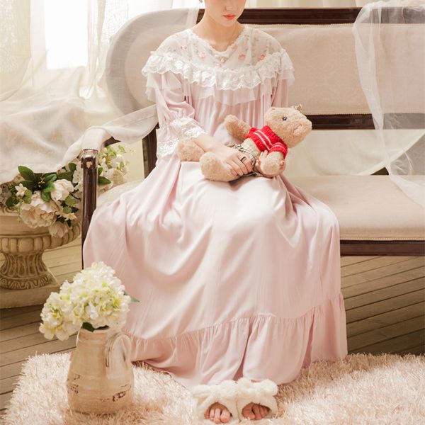 long night gowns women sleepwear ladies nightgown elegant sleepwear gown princess l dress 4 color, Black;red
long night gowns women sleepwear ladies nightgown elegant sleepwear gown princess l dress 4 color, Black;red