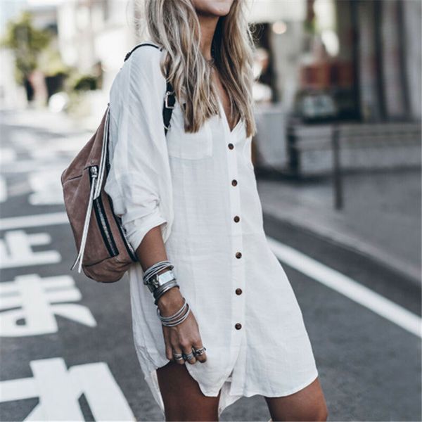women transparent beach style shirt blouses white autumn long sleeve turn-down collar lady summer casual female shirts
women transparent beach style shirt blouses white autumn long sleeve turn-down collar lady summer casual female shirts