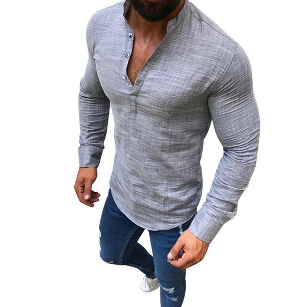cotton linen mens summer shirt casual loose v neck long sleeve men solid color plus size shirts chemise homme, White;black
cotton linen mens summer shirt casual loose v neck long sleeve men solid color plus size shirts chemise homme, White;black