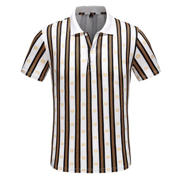 2020 summer t polo shirt for men with branded vertical stripe designer shirts luxury short sleeve tshirt brand mens clothing t-shirt, White;black
2020 summer t polo shirt for men with branded vertical stripe designer shirts luxury short sleeve tshirt brand mens clothing t-shirt, White;black