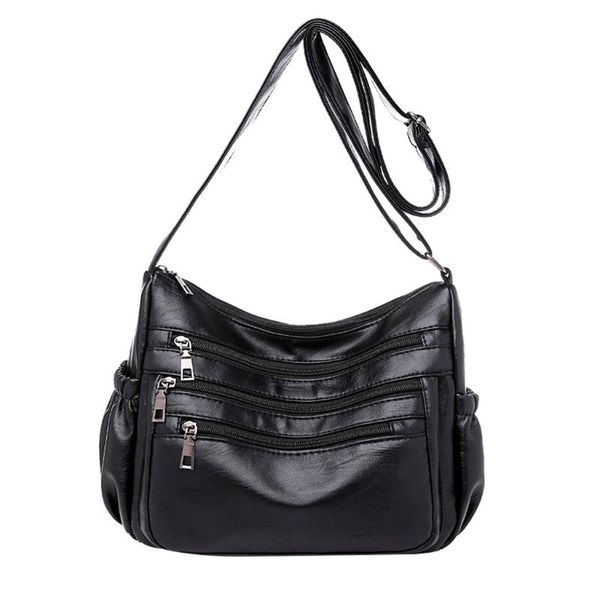 fashion casual summer woman single shoulder soft leather double zipper inclined handbag crossbody bag for 2020 #r10
fashion casual summer woman single shoulder soft leather double zipper inclined handbag crossbody bag for 2020 #r10