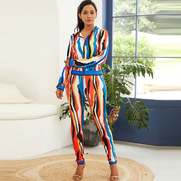 2019 spring fashion tracksuit casual striped pant suit runway two piece set women zip-up jacket and slim long pencil pant outfit, White
2019 spring fashion tracksuit casual striped pant suit runway two piece set women zip-up jacket and slim long pencil pant outfit, White