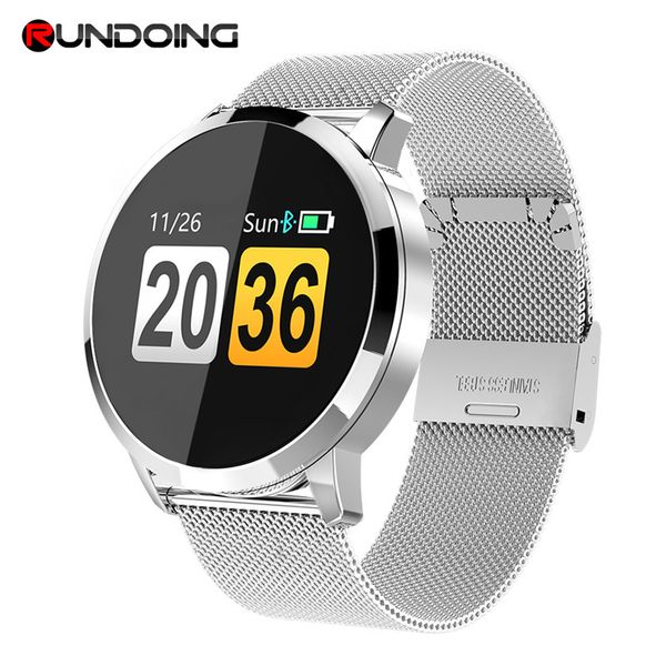 rundoing q8 color screen smart watch women watch fashion smartwatch heart rate monitor fitness tracker, Slivery;brown
rundoing q8 color screen smart watch women watch fashion smartwatch heart rate monitor fitness tracker, Slivery;brown