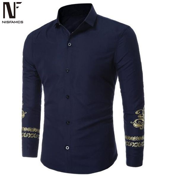 vintage floral male shirts man turn-down collar 2019 autumn new shirt long sleeve elegant party clothes business man social, White;black
vintage floral male shirts man turn-down collar 2019 autumn new shirt long sleeve elegant party clothes business man social, White;black
