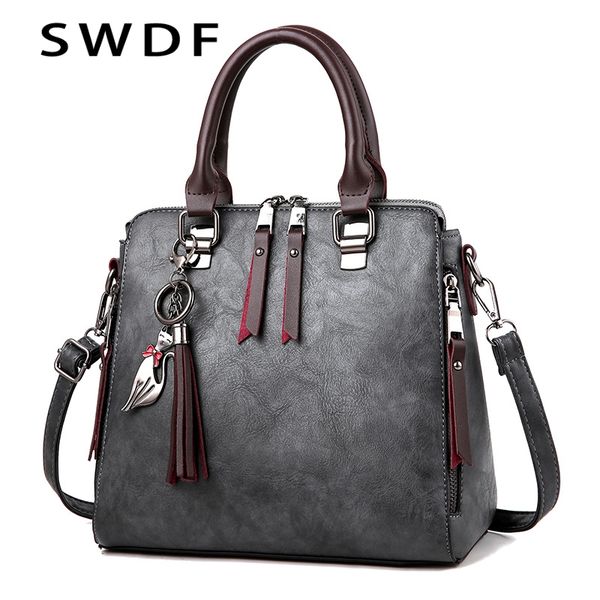 2019 vintage pu leather ladies handbags women luxury messenger bags totes tassel designer boston crossbody shoulder bag bolsa
2019 vintage pu leather ladies handbags women luxury messenger bags totes tassel designer boston crossbody shoulder bag bolsa