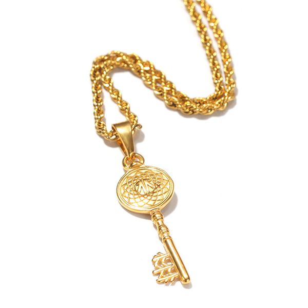 hip hop key pendant necklace 316l stainless steel cuban link european and american style for mens necklace gift, Silver
hip hop key pendant necklace 316l stainless steel cuban link european and american style for mens necklace gift, Silver