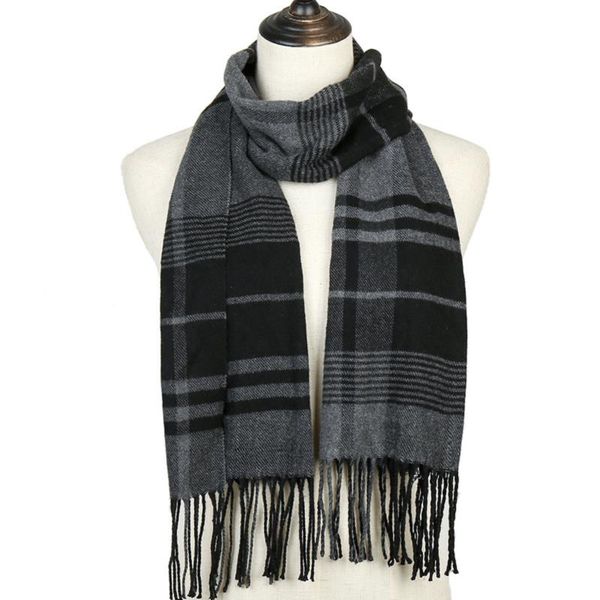 2019 plaid winter scarf women warm foulard solid scarves fashion casual scarfs cashmere bufandas hombre, Blue;gray
2019 plaid winter scarf women warm foulard solid scarves fashion casual scarfs cashmere bufandas hombre, Blue;gray