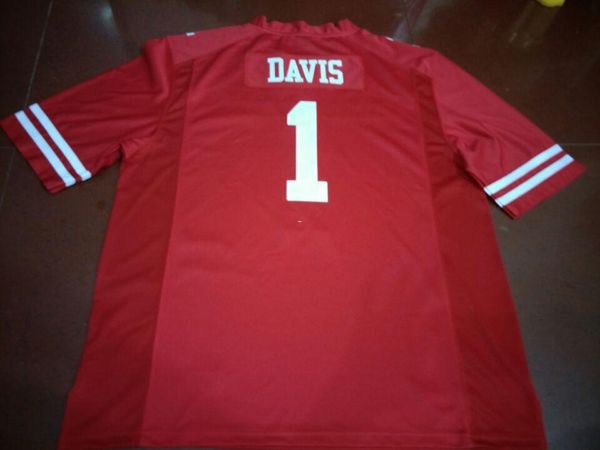 men houstonn cougars garrett davis #1 real full embroidery college jersey size s-4xl or custom any name or number jersey, Black;red
men houstonn cougars garrett davis #1 real full embroidery college jersey size s-4xl or custom any name or number jersey, Black;red