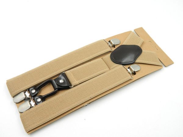 suspenders 2019 new brand men 3.5 * 125cm elastic adjustable 4 clip leather belt monochrome y-strap, Black;white
suspenders 2019 new brand men 3.5 * 125cm elastic adjustable 4 clip leather belt monochrome y-strap, Black;white